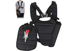 RHINOCEROSDANCE Bandoulière Réglables pour Tondeuse Harnais Debroussailleuse Nylon Tondeuse à Harnais Double épaule Tondeuse à Bandoulière pour Débroussailleuse ou Gardenning