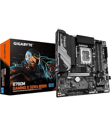 GIGABYTE B760M GAMING X AX LGA1700 DDR4 5333MHz(OC) PCIe 4.0 Dual