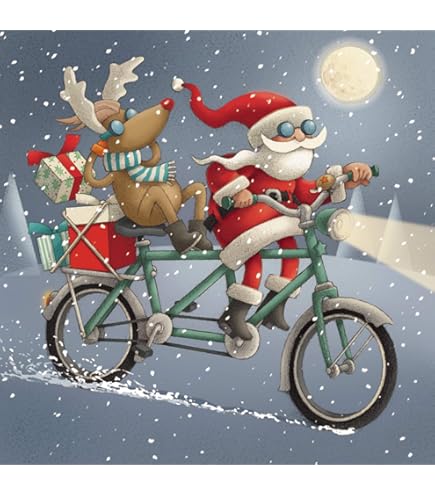 Charity Christmas Cards British Heart Foundation – 5 Rooftop Santa