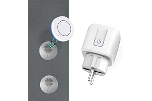 Tedeligo Presa Telecomandata con Telecomando, Incassi telecomandati incavo programmabile astuto del telecomando dell'incavo portata di controllo di 50M per Apparecchiature Elettriche da 3500W