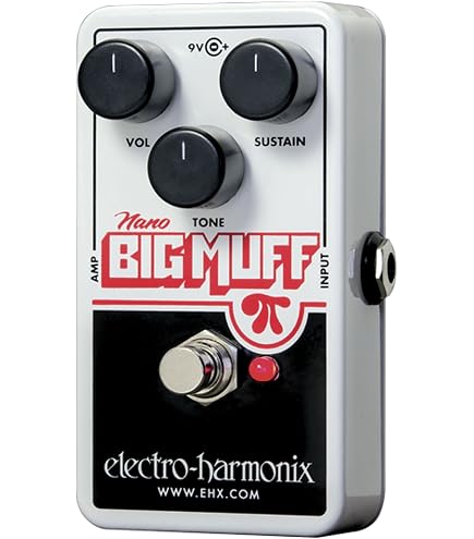 Electro Harmonix Big Muff Pi Pedal for Electric Guitar Silver