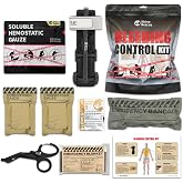 RHINO RESCUE Individual Hemorrhage Control Kit, IFAK Trauma Kit, Military | Military First Aid Kit with Tourniquet, Haemostat