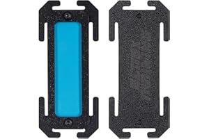 ELITEX TRAINING Tira Reflectante Fluorescente para Sistema Táctico MOLLE, Compatible con Mochilas y Chalecos, Visibilidad Nocturna, Multicolor