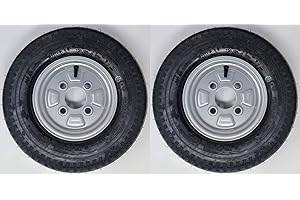 BITS4REASONS STARCO KENDA K371 PREMIUM 8 INCH 4.80/4.00-8 ROUES ET PNEUS DE REMORQUE 100MM PCD 1 PAIRE