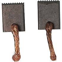 Vhbw 2x Balais De Charbon 6 X 10 X 17 Mm Compatible Avec Bosch GBR 15 Ca 3 601 G76 001 3 601 G76 000 Outil Electrique 97654494