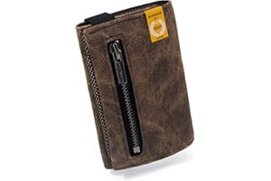 GUGGIARI® Cartera Hombre Cuero de Calidad –Cartera Suave con Monedero, Billetera y Tarjetero - Billeteras para Hombre, Cartera RFID Antirrobo - Carteras para Hombre, Billetera Hombre