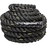 Amazon Basics Heavy Exercise Training Workout Battle Rope - 12m x 3.8cm ...