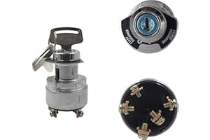SENB 66706-55120 Ignition Switch replacement for Kubota B5100 B6100 B7100 W/2 Keys fits Engines and Equipment