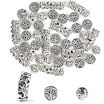 60 Ciondoli In Argento Tibetano Per Fai Da Te - Per Collane, Bracciali, Orecchini E Regali - Foto 5