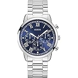 Guess Men's Analogue Quartz Watch with Stainless Steel Bracelet – W0379G3 :  Guess: Amazon.co.uk: Watches