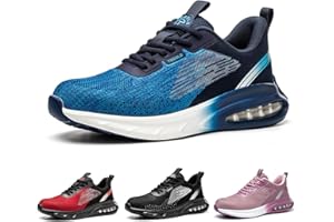 TQGOLD Scarpe Antinfortunistiche Scarpe da Ginnastica Unisex Leggere Antiperforazione Punta in Acciaio Comode Scarpe Sicurezza