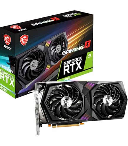 MSI GeForce RTX 3060 Ti VENTUS 2X 8G OCV1 LHR Gaming Graphics Card
