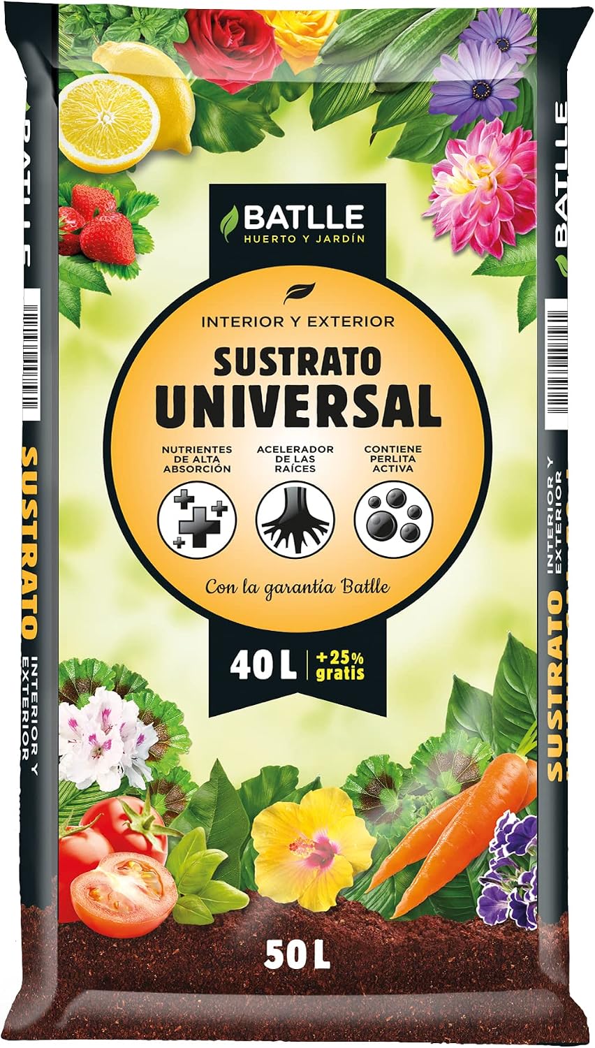 Sustrato Universal 50l. - Plantas de interior y exterior