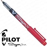 Pilot Sw-Vsp-R V-Signpen Pen, Red