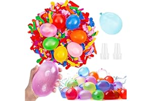 Darryy Gavettoni, 1000x Palloncini Acqua, per Giochi Acqua, Giochi All'aperto, Giochi Estivi, Happy Water Bombs, Palloncini Piccoli