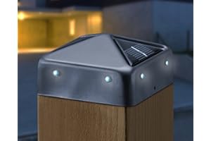 HaPro LED Stainless Steel Post Covers Set of 2 71 x 71 mm