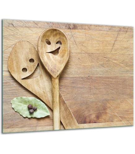 Plaque De Recouvrement Verre 60 X 52 Cm – Motif Chat Noir – Protection Induction, Anti-éclaboussures, Planche à Découper, Déco Cuisine élégante Et Pratique