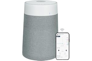 Blueair Blue 511i Max Smart WiFi Air Purifier, HEPASilent Dual Filtration Up To 43m², Whisper Quiet, Air Cleaner for Pets, Allergies, Virus, Dust, Mould, Smoke