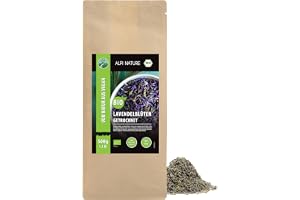 Alpi Nature Lavendel Te BIO 500g, Hela Torkade Lavendelblommor, Ekologiskt Lavendel Löste
