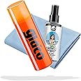 Seal & Camera Sealant Set: Soft99 Glaco Mirror Coat Zero 40ml - water-repellent lotus effect + detailmate waffle cloth 40x40cm for glass and plastic cleaning
