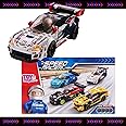 ToyMagic Ghost GT Racer Building Blocks - 188 pcs White Car Model Set - Creative Construction for Kids & Adults - STEM Learning Toy - Ideal Gift for Car Enthusiasts & Young Builders
