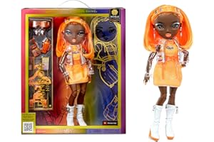 RAINBOW HIGH Fashion Doll - Michelle ST.Charles - Muñeca Naranja - Look de Moda y 10+ Accesorios de Juego Coloridos - para Coleccionistas y Niños de 4 a 12 Años