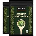 TE-A-ME Japanese Matcha Tea, 100g (2 Pouches x 50 gms = 100 gms) | Matcha Tea | Matcha | Matcha Green Tea Powder | Matcha Powder | Matcha Green Tea | Matcha Tea Powder