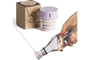 CULOCLEAN.COM CuloClean Bidet Portable. Bidet de Voyage. Le bidet portable le plus discret. Compatible avec n'importe quelle bouteille en plastique. Portatif, hygiénique, bebe, amovible (CuloClean, 1pcs Violet)