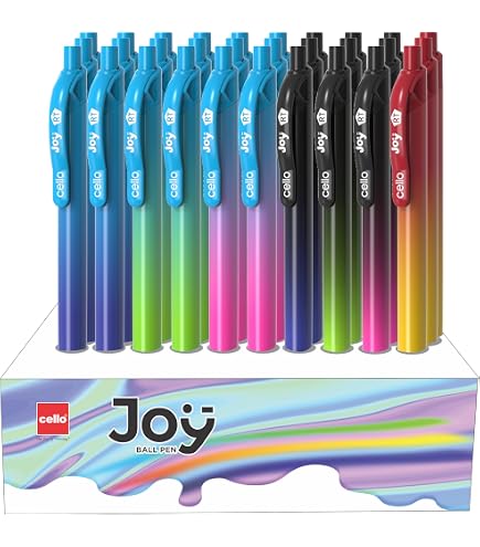 Classmate BFirst Gelschreiber – Joy Serie, Blau, 10 Stück Im Set, Für Smooths Schreiben