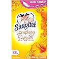 Suavitel Fast Dry Fabric Conditioner Sheets, Magical Morning Sun, 70 Count