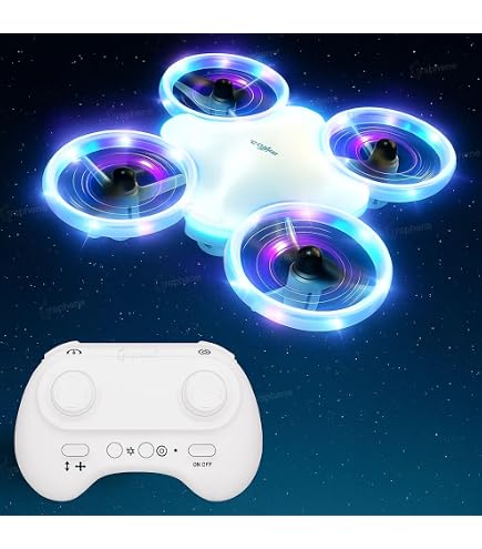 シューティングUFO UFO Drone for Children, Infrared Sensing Mini Drone with LED Light