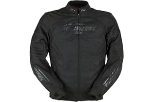 Furygan Veste de moto homme ATOM VENTED EVO - Protection avancée des épaules et des coudes D3O - Respirante - Manches réglables - Tailles différentes