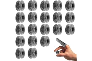 HANIUTTY Fingerverband 20 Stück Schwarz, fingerkuppenschutz Fingerlinge Verband Fingerpflaster Finger, fingerkuppenpflaster Atmungsaktive Fingerlinge für Arbeit Küche Fingerschutz Bei Verletzungen