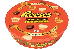 Reese's Milk Chocolate and Peanut Butter Cups Minis selection tin, 345g