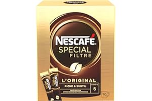 NESCAFE Nescafé Spécial Filtre - Café Soluble - Boîte de 70 Sticks