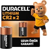 DURACELL CR2 Y&uuml;ksek G&uuml;&ccedil;l&uuml; Lityum Pil (2'li Paket) 3V (CR15H270) | Uzun kullanım &ouml;mr&uuml; garantili &ndash; Alarm Sistemi Hareket Dedekt