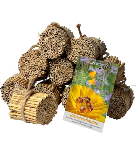 100 Tubi Di Nidificazione In Carta Kraft - Lunghezza 15 Cm, Per Hotel Insetti, Api Selvatiche E Farfalle - Foto 8