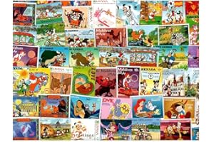 PGHSTAMPS Walt Disney : 25 Different Stamps Collection Mixture Packet Stamps for Collectors