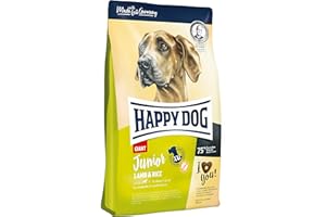 Happy Dog 60596 - Supreme Junior Giant Lamb & Rice - Alleinfutter für Junghunde großer Rassen - 15 kg Inhalt