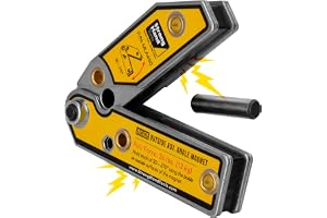 Justerbar vinkel magnetisk fyrkantig, vinkel 30°-270°, insida/yttre magneter, vinkelinställningsstift, mag. Dragkraft 11,8 kg