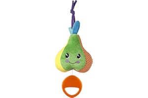Chicco Pera Musical - Carillón Bebés De Pera Musical con Dulces Nanas, Ideal para Cunas, Juguetes para Bebés y Recién Nacidos, Acompaña al Bebé a Dormir, Multicolor, A Partir de 0 Meses
