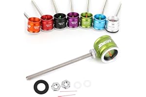 LIMAITY Archery Recurve Bow Sight Head 0.5/0.75/1.0 Optical Fiber Pin Aiming Point Aluminum Sight Suitable for Recurve Bow