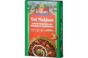 ‎TRULY INDIAN TRULY INDIAN Delhi Dal Makhani Fertiggericht, Schwarze Linsen, 6er Pack (6 x 300 g)
