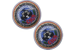 APBVIHL Parche bordado con bandera de Águila de Alemania GSG9 Fuerzas Especiales Emblema Militar Alemán Polizei Patch Apliques Tácticos Insignias