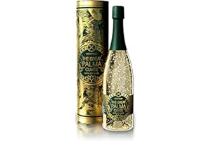 ‎MICHI PALMA Michi Palma | The Great Palma Cuvée Extra Dry White (1 x 0.75 l) | Mit 23 Karat reinem Blattgold und edler Geschenkverpackung | Goldene Geschenkidee