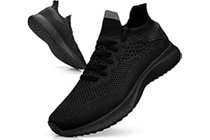 Giniros Scarpe Uomo Sneakers Uomo Ginnastica Corsa Camminata Casual Sportive Palestra Trekking Tennis Trail Mesh Basket Comode Outdoor Fitness Jogging