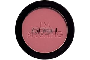 ‎GOSH GOSH I’m Blushing Rouge Puder I Powder Blush für betonte Wangen I leichte, seidige Formel I mattierendes Puder für natürliche Make-up Looks I geeignet für alle Hauttypen I 100% Vegan I 003 Passion