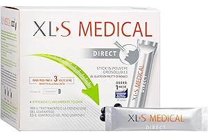 Xls Medical Direct a Base di Litramine Trattamento per la Perdita di Peso My Nudge Plan App Incluso, Bustine Orosolubili, 90 Stick, 90 unità, 1