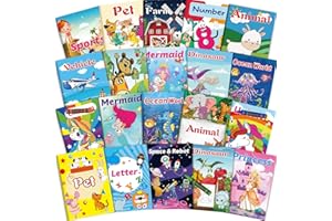 Elfew 20 minilibros para colorear para niños, libro para colorear para niños, minilibro para colorear para bodas, regalos para fiestas de cumpleaños infantiles, accesorios para fiestas