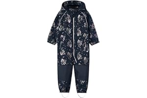 NAME IT kombinezon przeciwdeszczowy Dziewczynki Nmfalfa08 Softshell Suit Foil Fo Noos